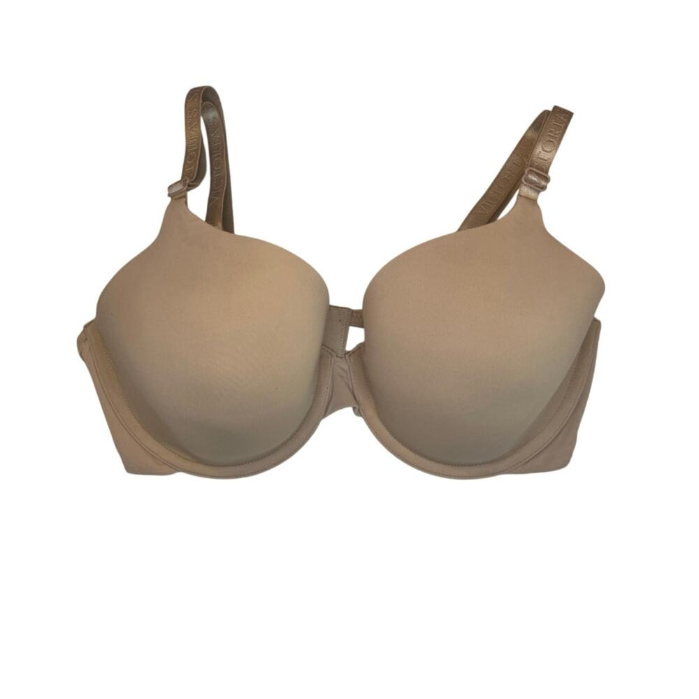 Victoria’s Secret Perfect Coverage Bra Beige 34D Convertible Straps